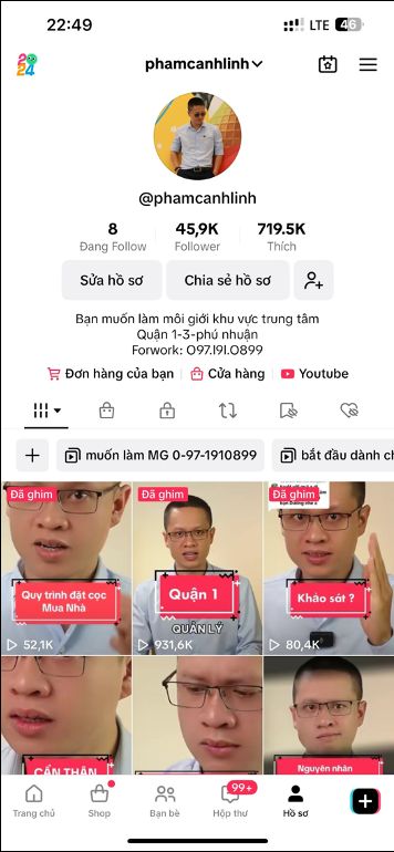 Profile 45,9K follower