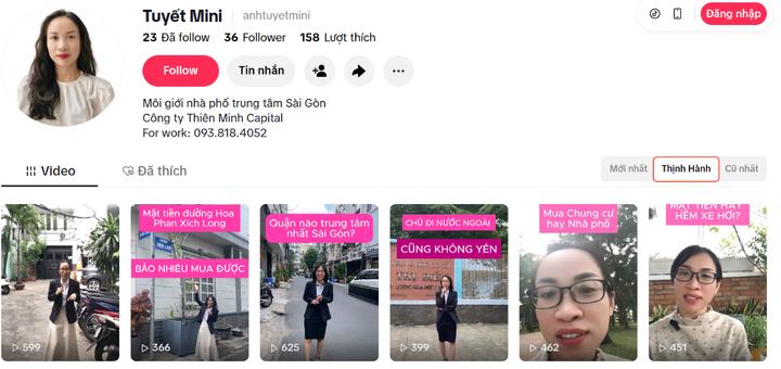 Kênh của Ánh Tuyết
